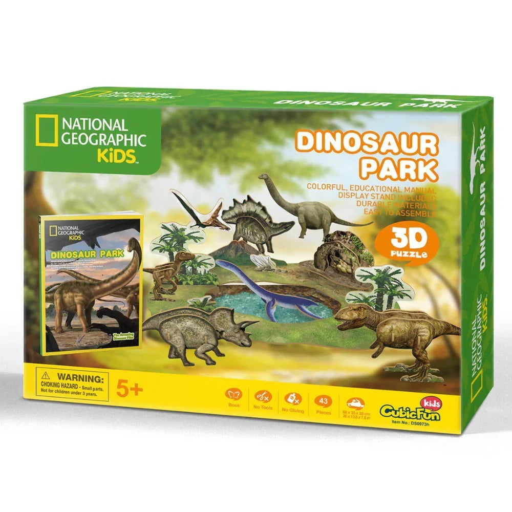 CubicFun Dinosaur Park 3D Puzzle