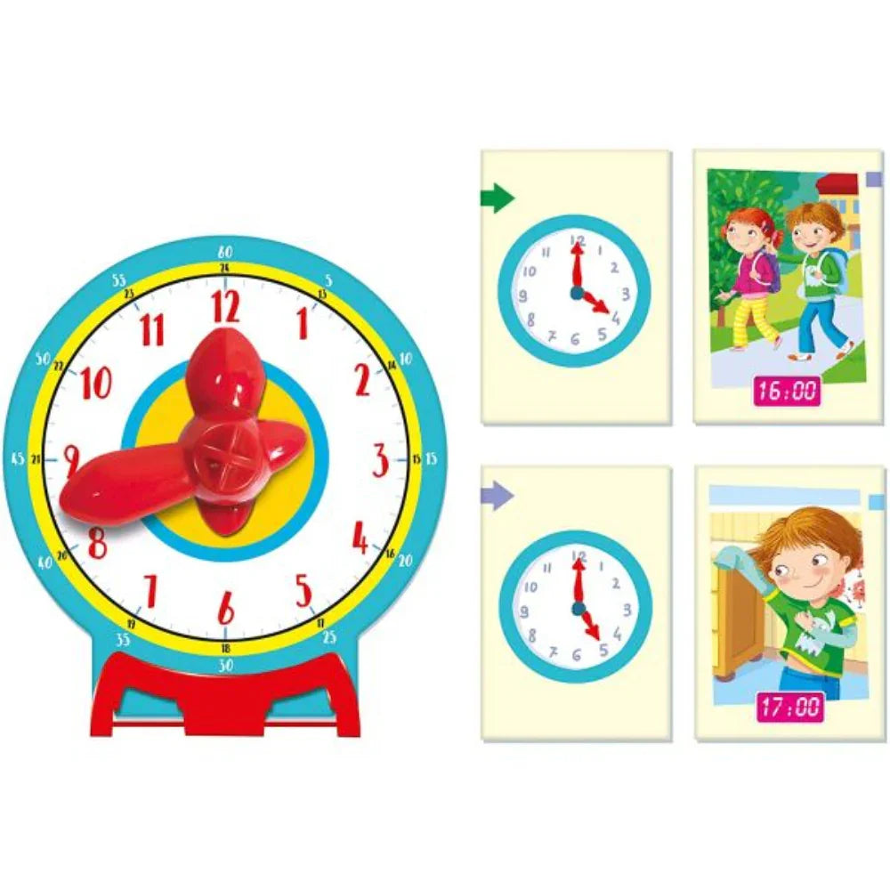 Clementoni What Time Is It Educational Game - Toys