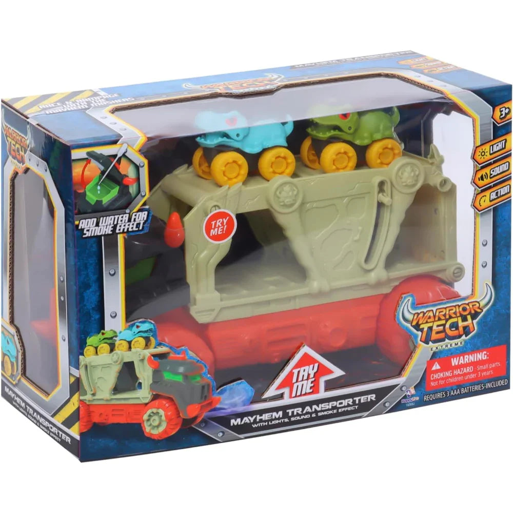 Happy Line Warrior Tech Mayhem Transporter Game - Toys
