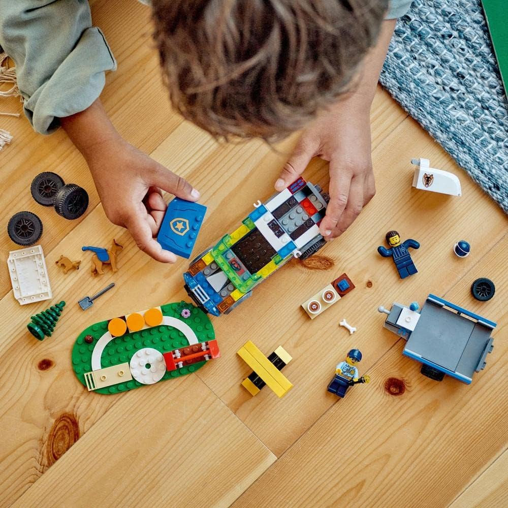 Lego Police Toy Tent Building Blocks Set