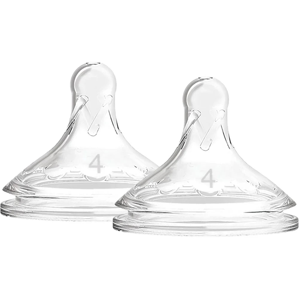 Dr. Brown's Wide Neck Options+ Level-4 Teats +9m (Pack of 2)