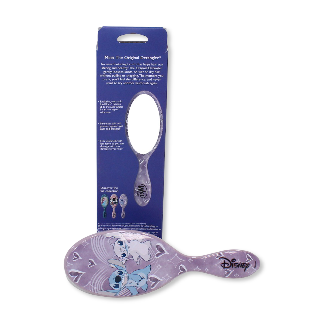 Wet Brush Original Detangler Hair Brush with Ultra Soft Intelliflex Bristles – Lilo & Stitch