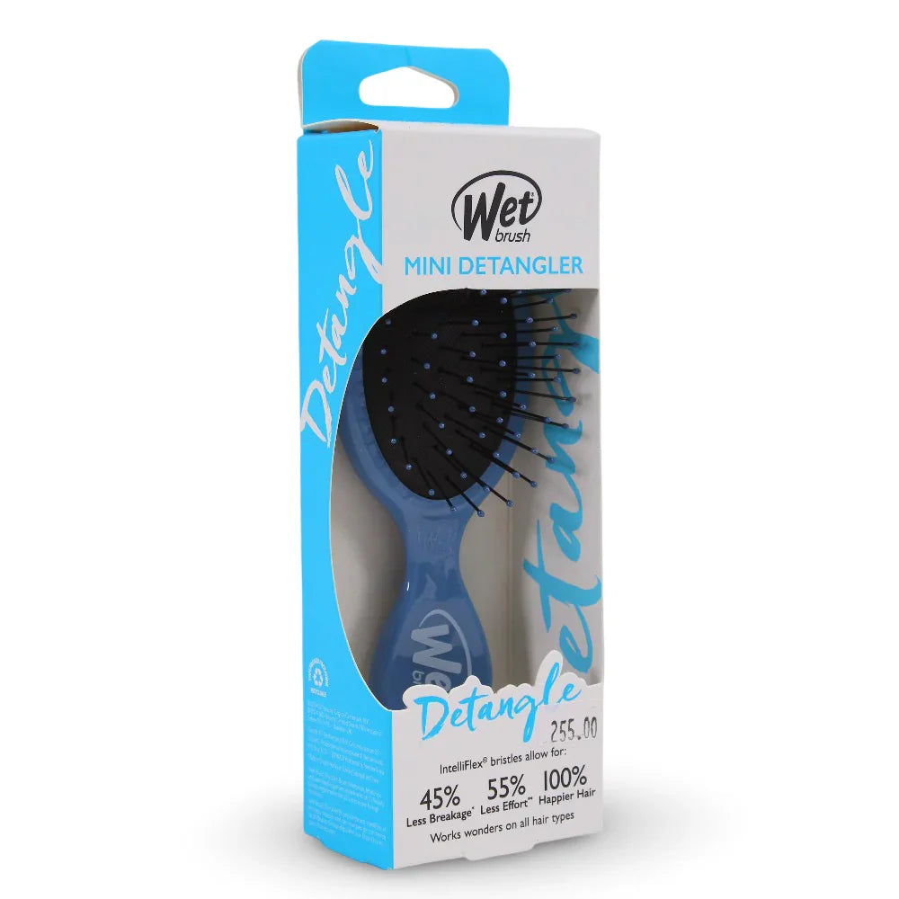 Wet Brush Mini Detangler - Elemental Blue