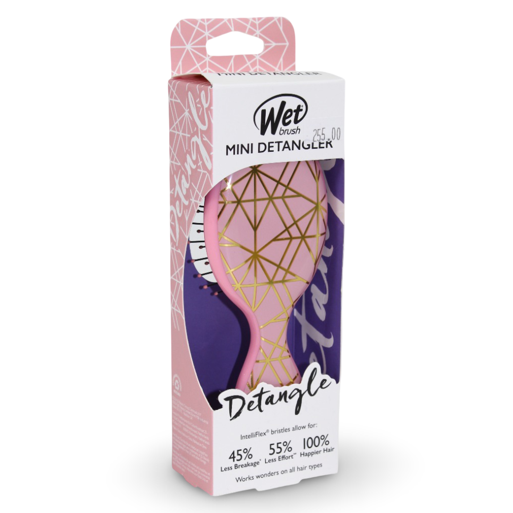 Wet Brush Mini Detangle – Geo Hearts - Assortments