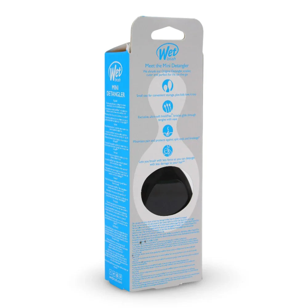 Wet Brush Detangle Mini Detangler - Black