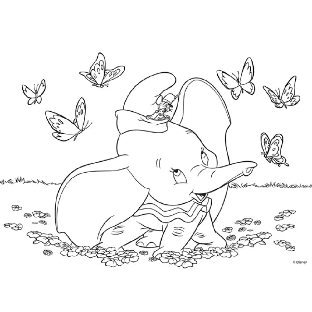 Lisciani Dumbo Double-Face Puzzle - 24 Pieces