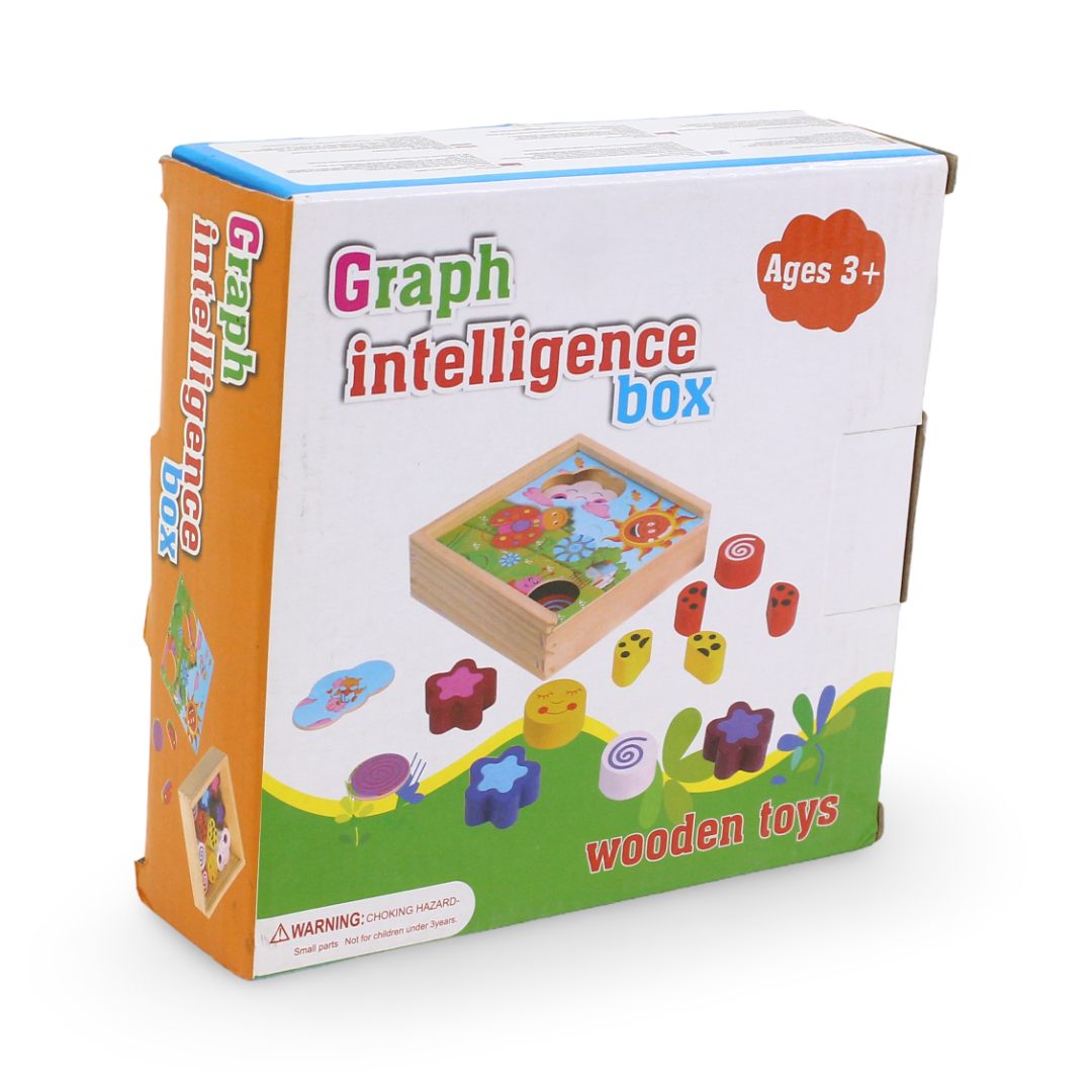 Shape Matching Box – Wooden Educational Toy