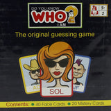 Do You Know Who I Am? The Original Guessing Game