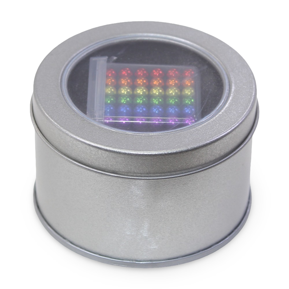 Magnetic Rainbow Balls - 216 Pcs