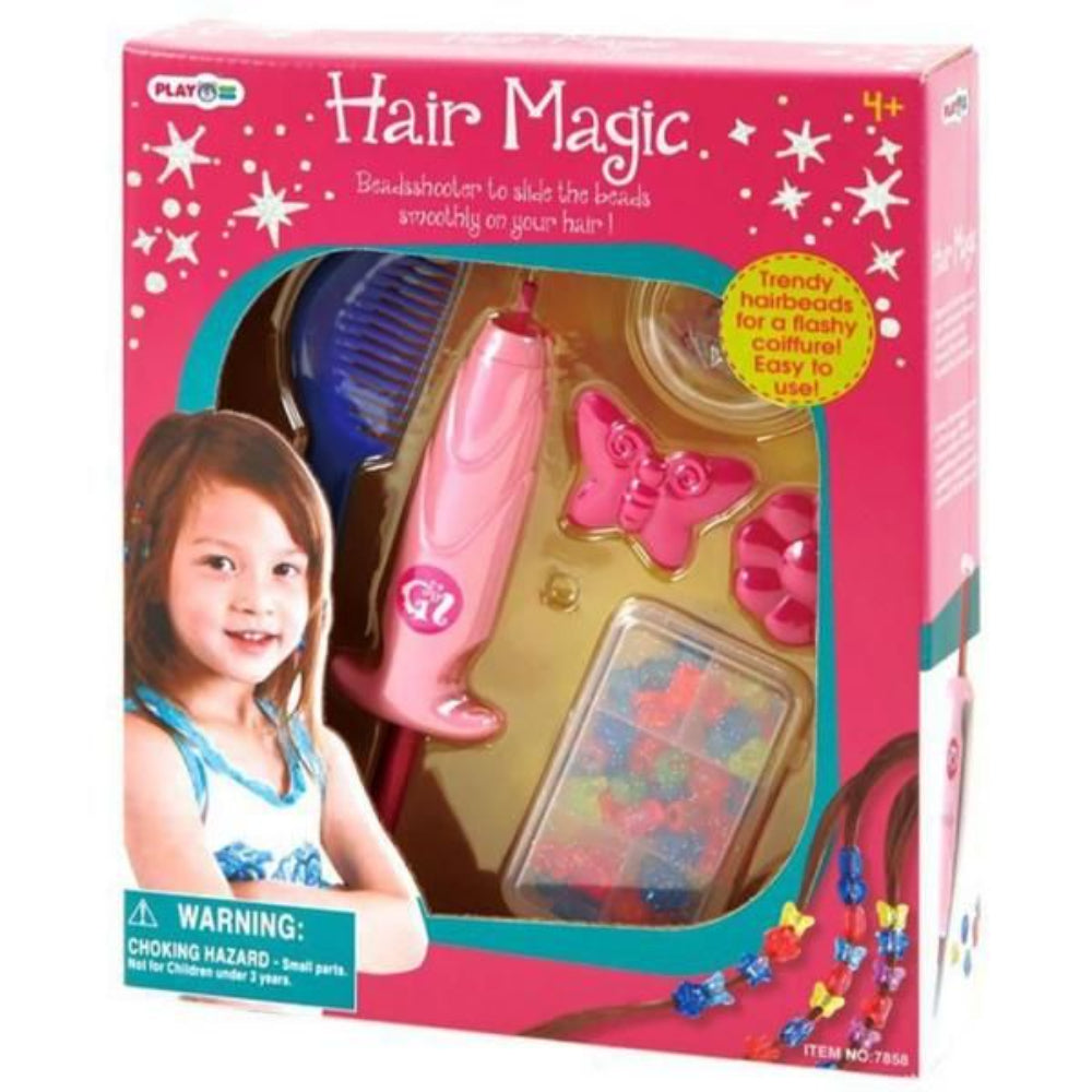 Playgo Hair Magic Beads Machine - Toys