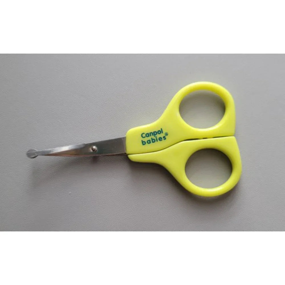 Canpol Babies Round Tip Baby Nail Scissors – Yellow