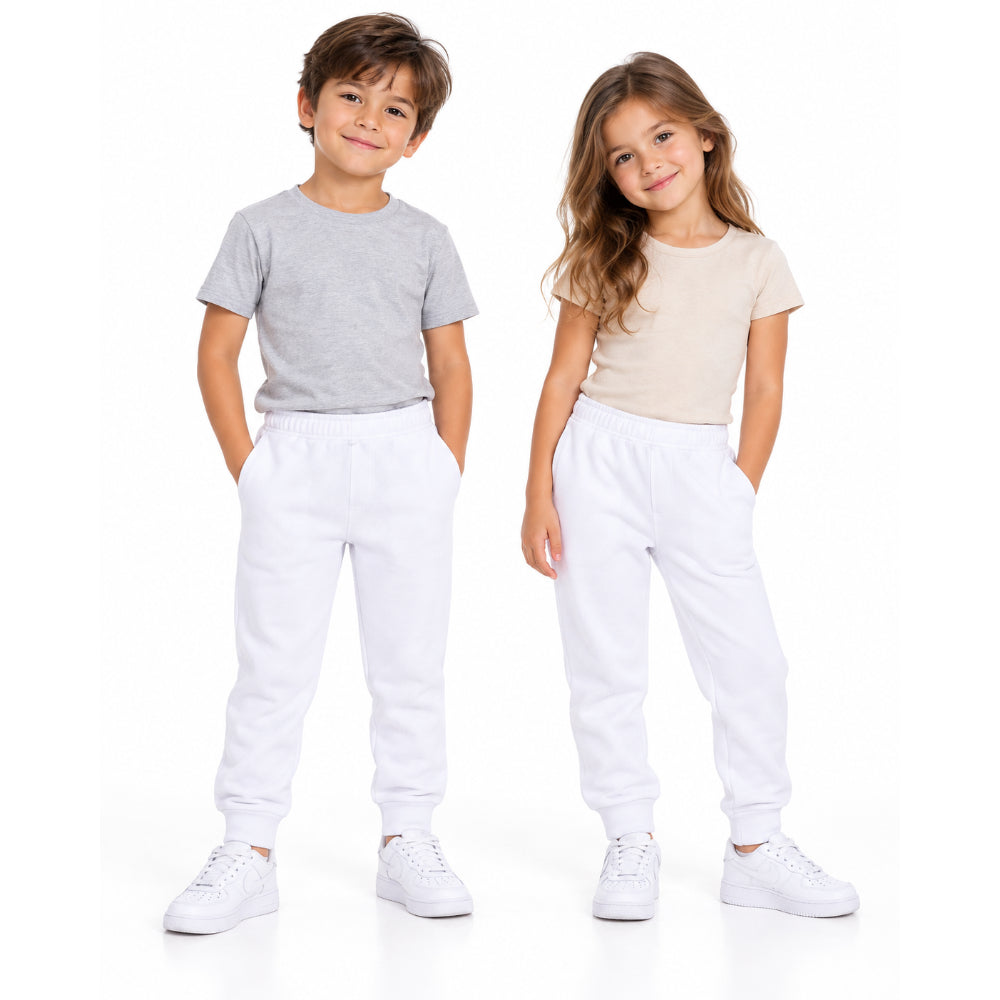 Unisex Cotton Thermal Pants – White (Pack Of 2)