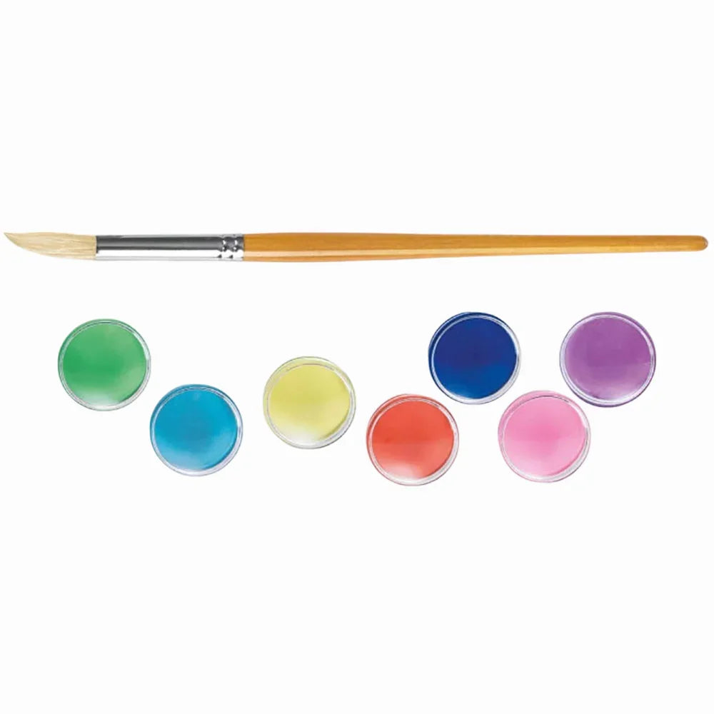 Carioca Stone Watercolors 30ml – 12 Colors + Brush