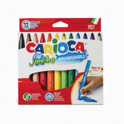 Carioca Jumbo Flowmaster Colours – 12 Colors