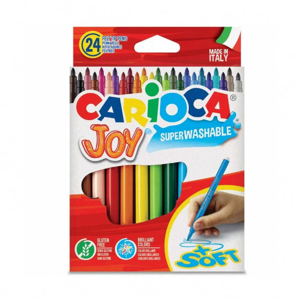 Carioca Joy Super Washable Pen – 24 Colors