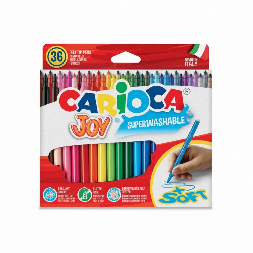 Carioca Joy Super Washable Pen – 36 Colors