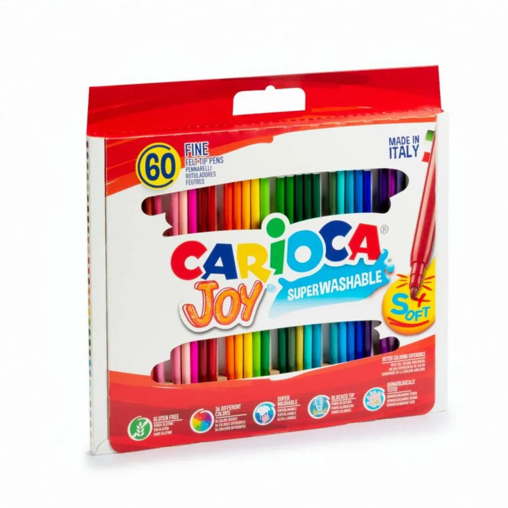 Carioca Joy Super Washable Colors – 60 Colors