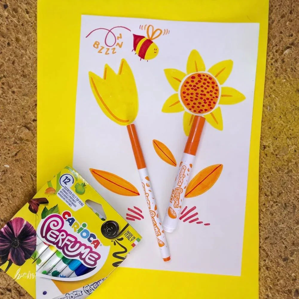 Carioca Perfume Scented Felt Tip – 12 Colors