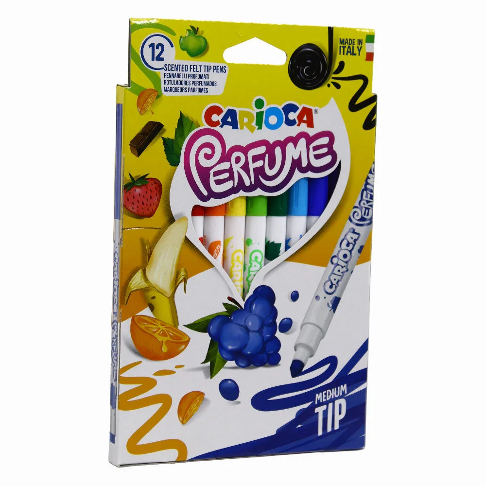 Carioca Perfume Scented Felt Tip – 12 Colors