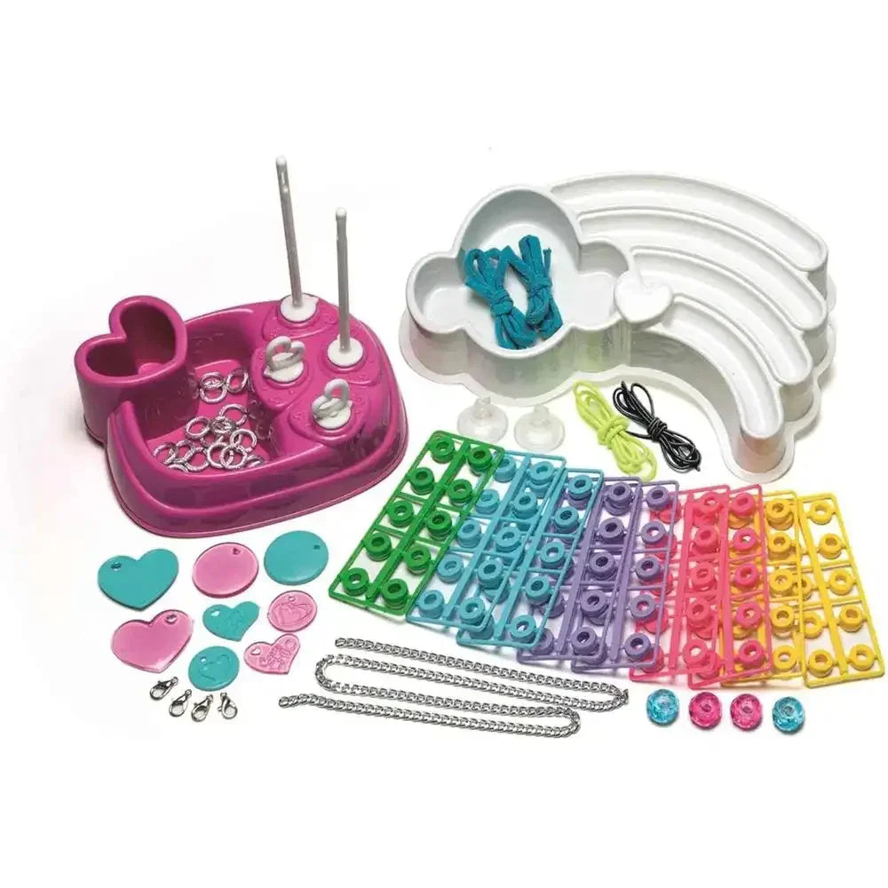 Clementoni Crazy Chic Jewels Rainbow Bracelets Set - Toys