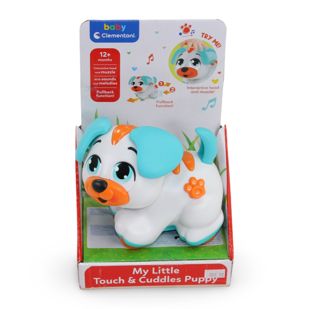 Clementoni My Little Touch & Cuddles Puppy - Toys