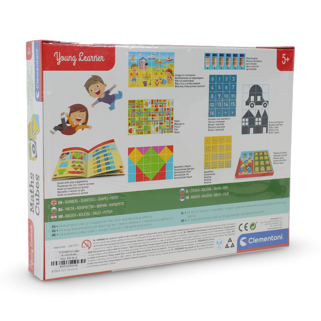 Clementoni Young Learner Maths Cubes