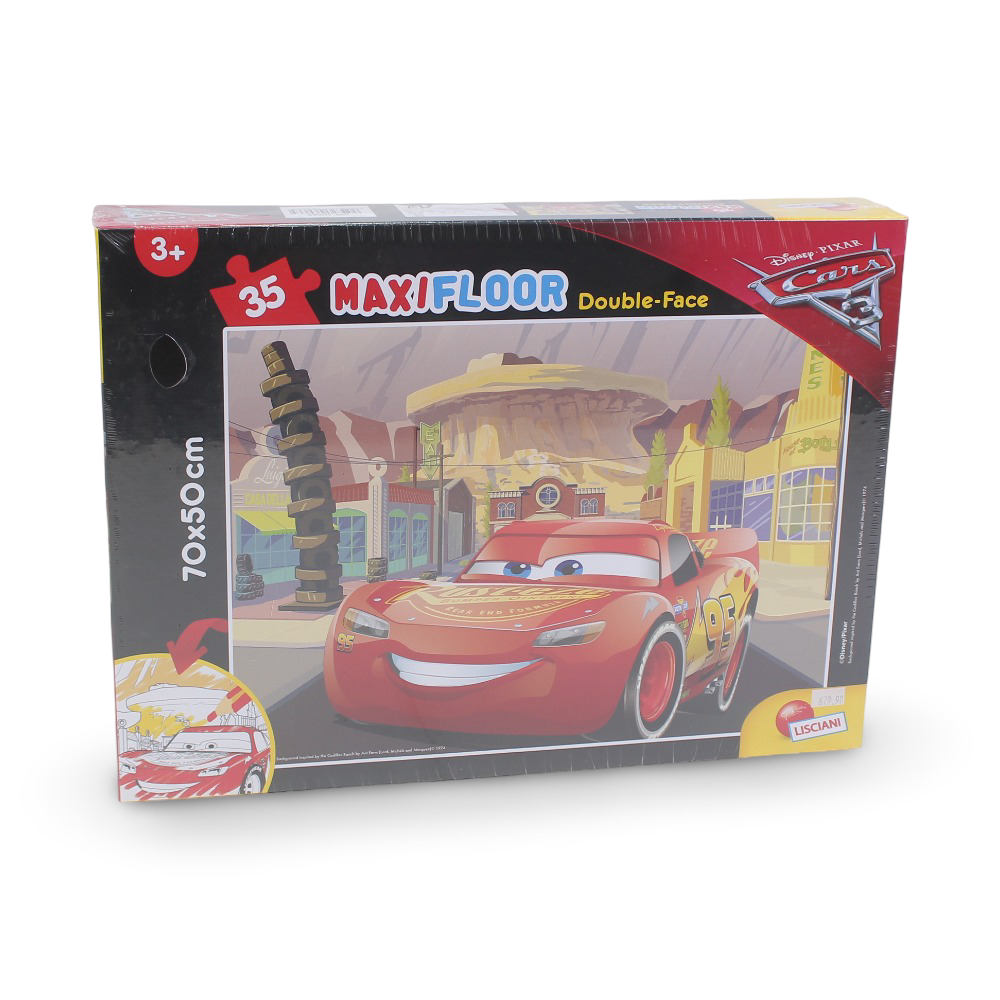 Lisciani Cars Double-Face Maxi Puzzle - 35 Pieces - Toys