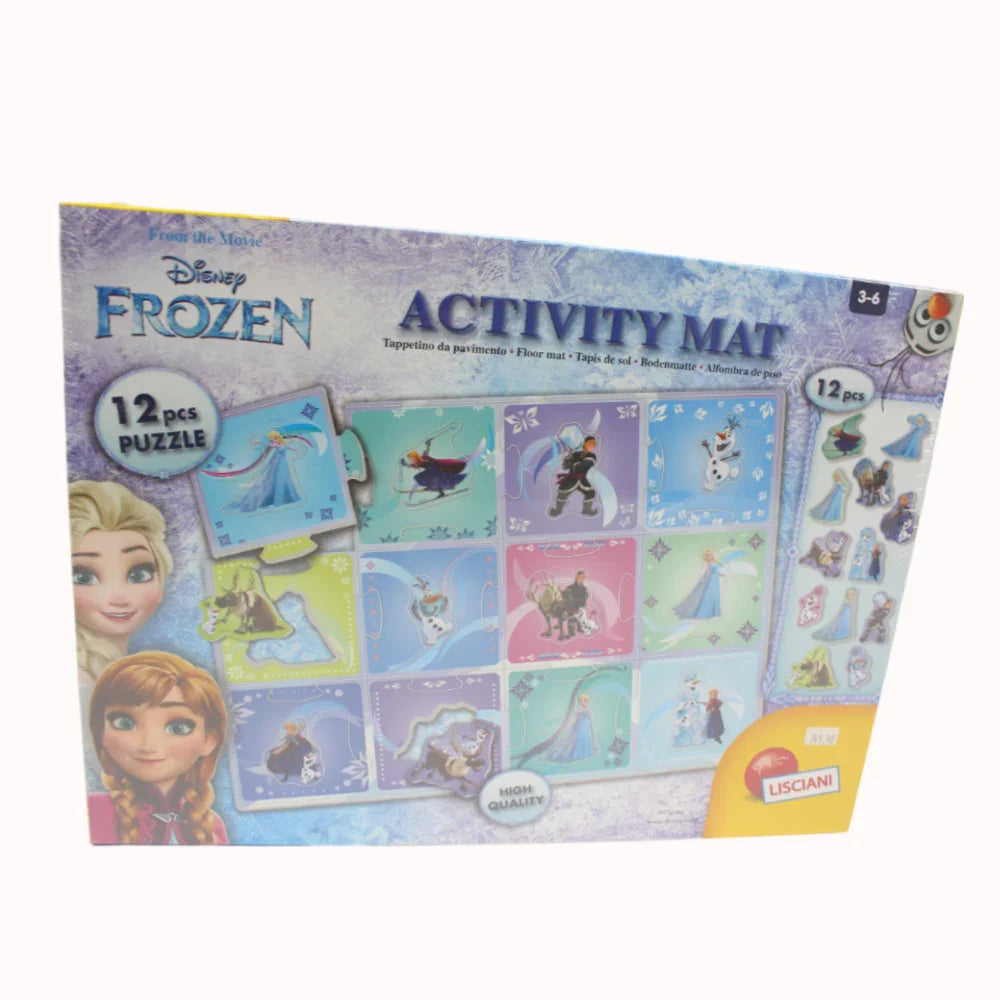 Disney Frozen Educational Giant Puzzle Mat – 12 Pieces