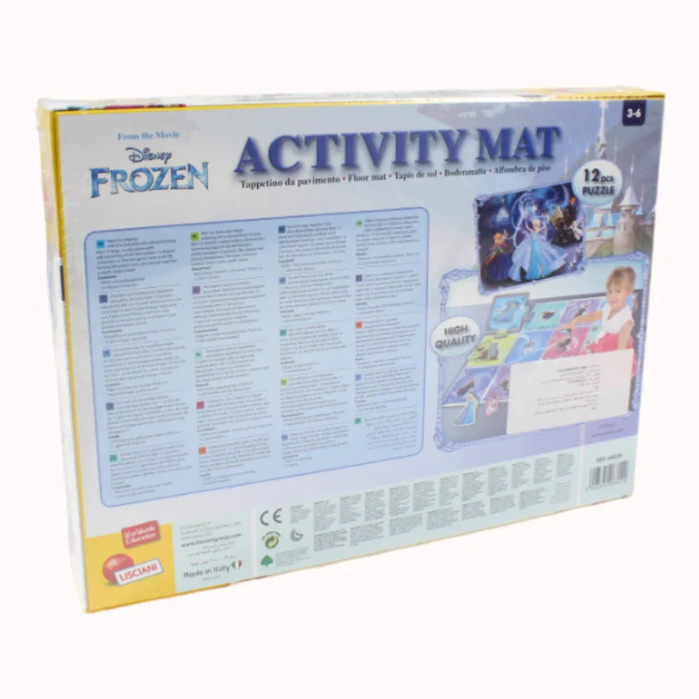 Disney Frozen Educational Giant Puzzle Mat – 12 Pieces