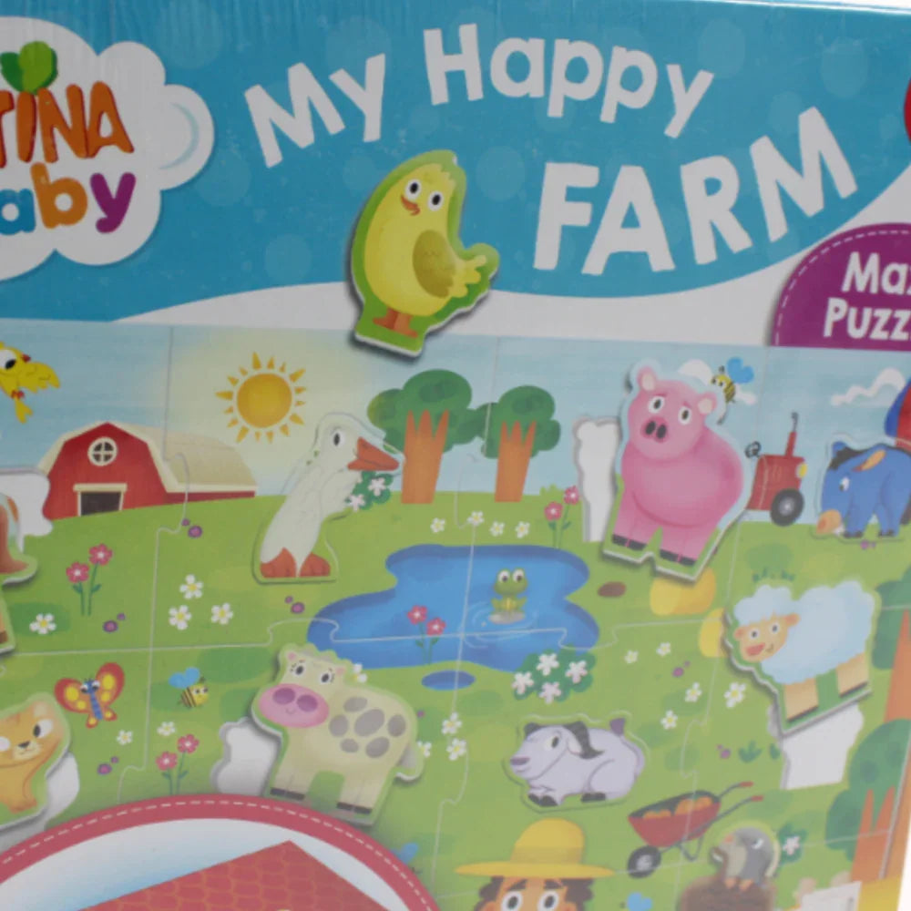 Lisciani - Puzzle Carotina Baby – My Happy Farm Lisciani