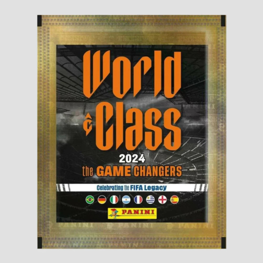 FIFA 2024 World Class Sticker Collection Packs – The Game Changer Stickers - Assortments - Panini