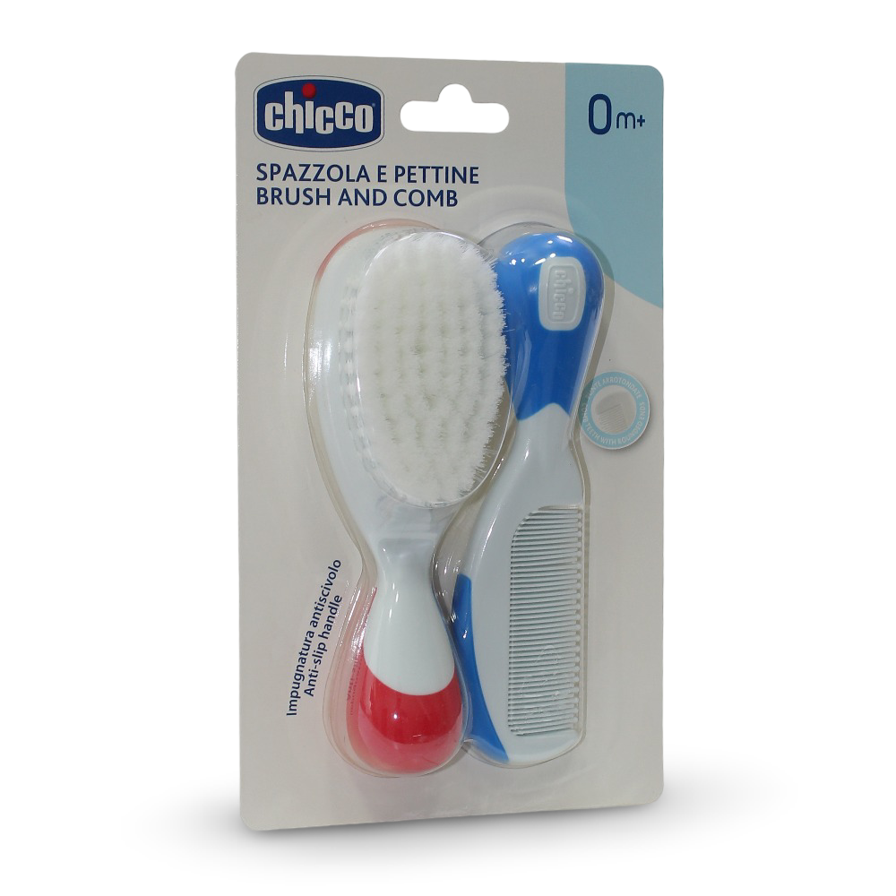 Chicco Nylon Brush and Comb - Baby Essentials
