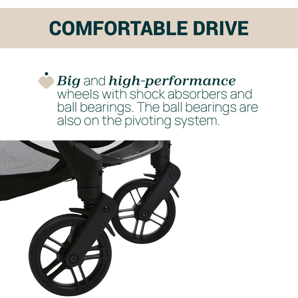 Chicco Goody X-Plus Stroller – Black