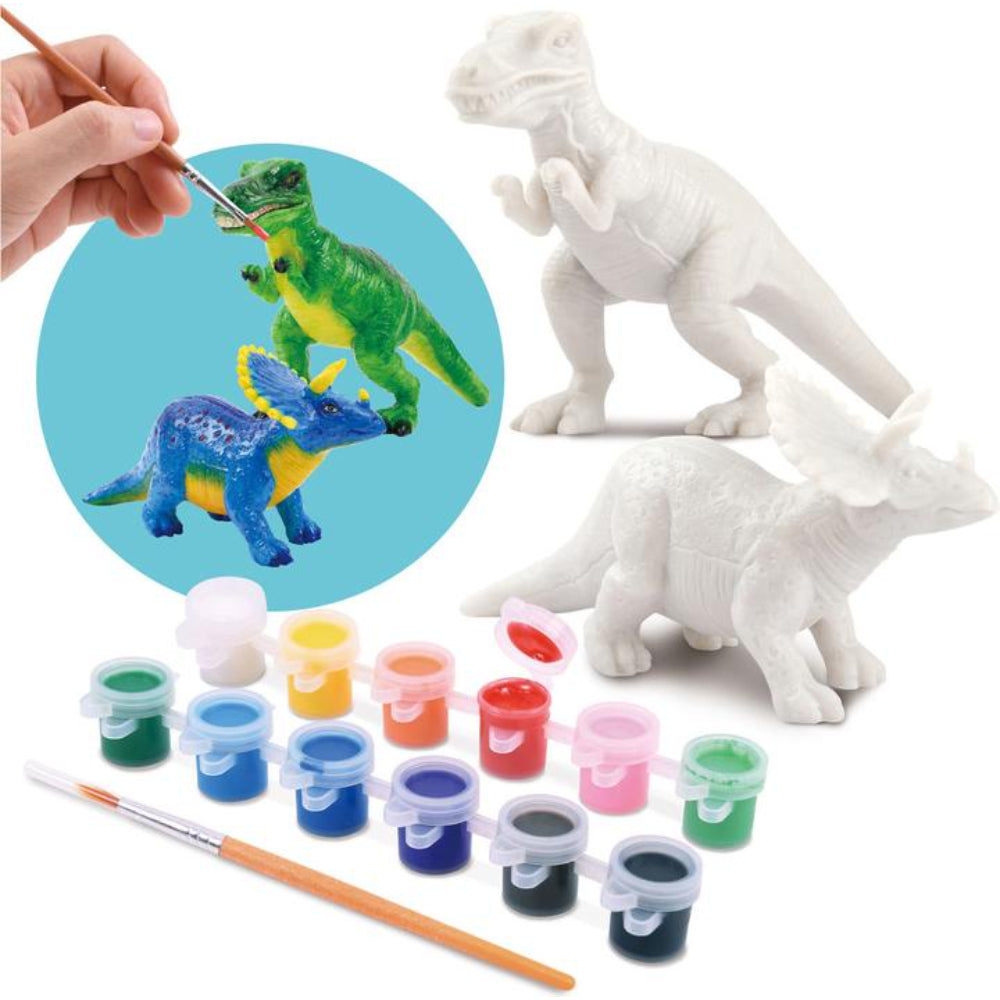 PlayGo Paint Your Own Dinosaurs World – 15 Pcs - Toys