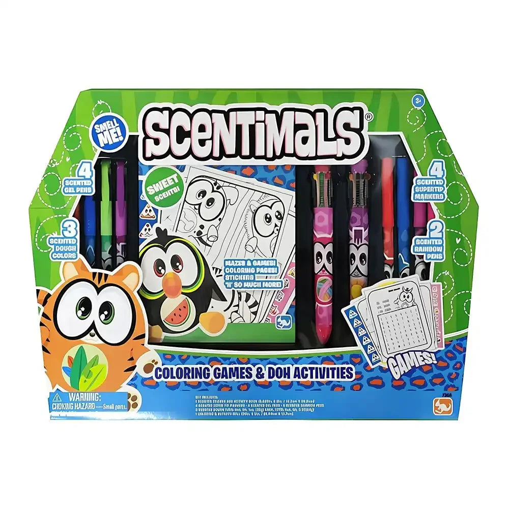 Scentimals Coloring Games & Doh Activities - School - Kangaru