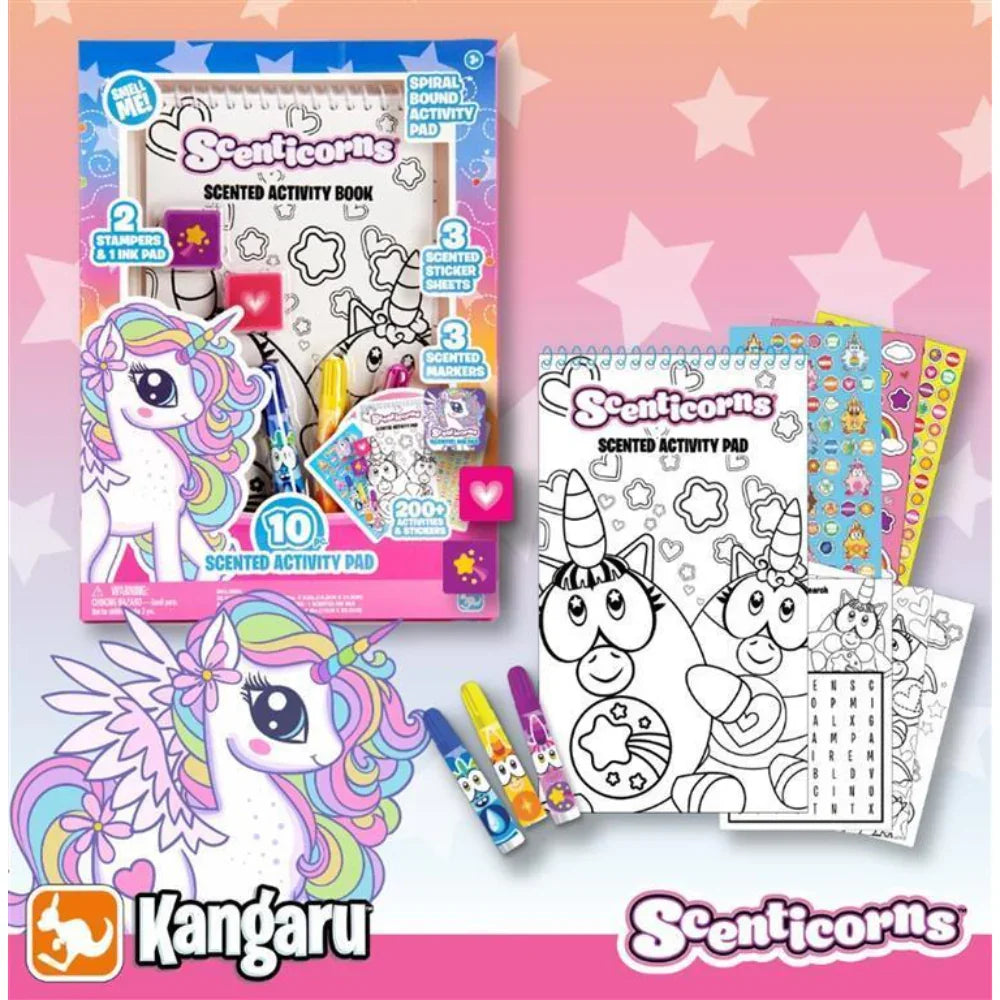 Scenticorns Scented Activity Book