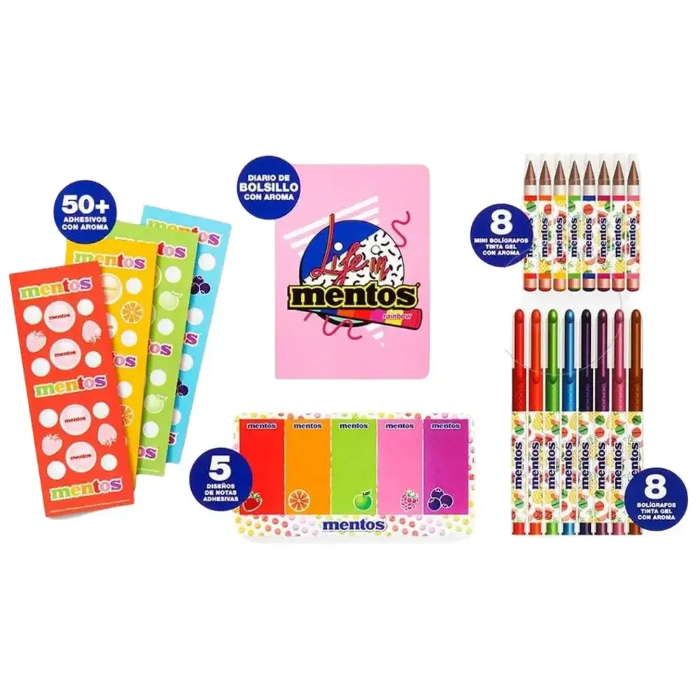Mentos Scented Stationery Set