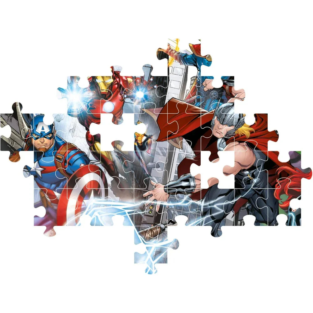 Clementoni Super Color Avengers Puzzle – 60Pcs