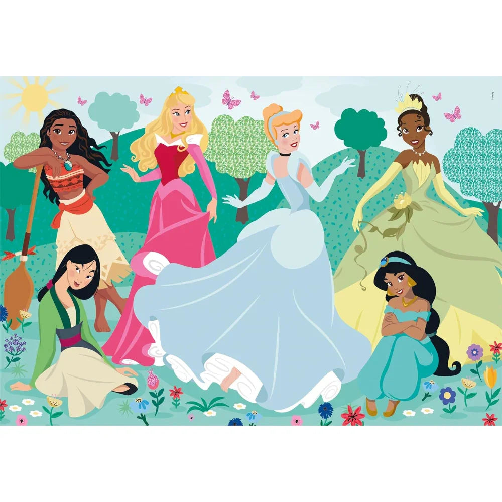 Clementoni Princess Maxi Super Color Puzzle – 104 Pcs
