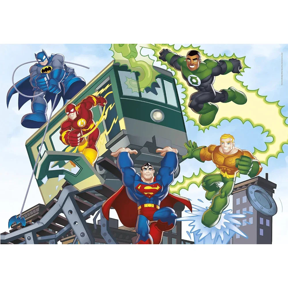 Clementoni DC Super Friends Super Color Puzzle – 60 Pcs
