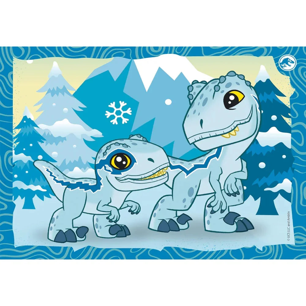 Clementoni Jurassic World Super Color 4-in-1 Puzzle