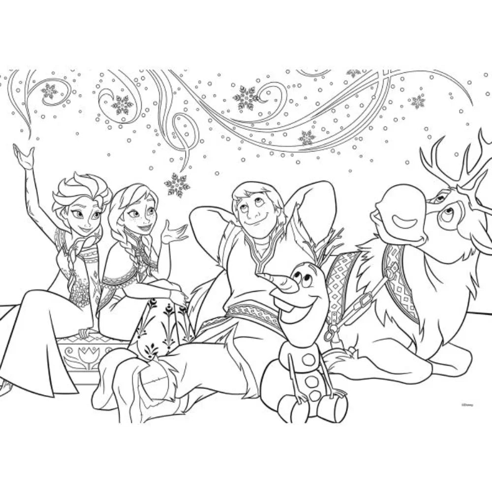 Lisciani Frozen Double-Face Puzzle - 60 Pieces