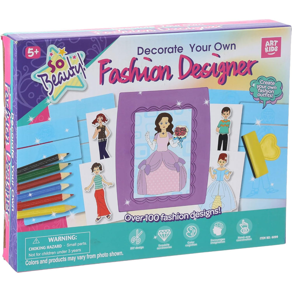Art Kids Create Your Own Fashion Designer - Toys