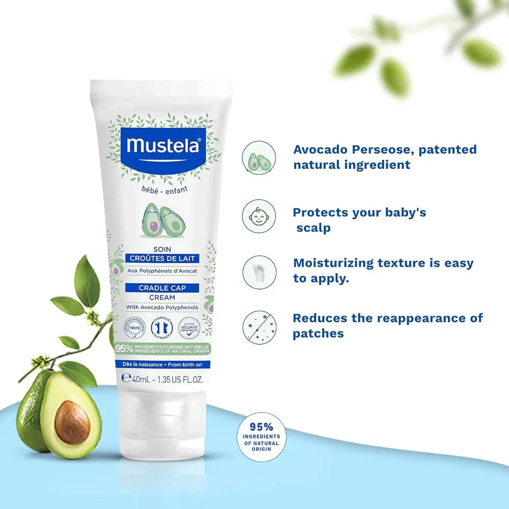 Mustela Cradle Cap Cream 40ml