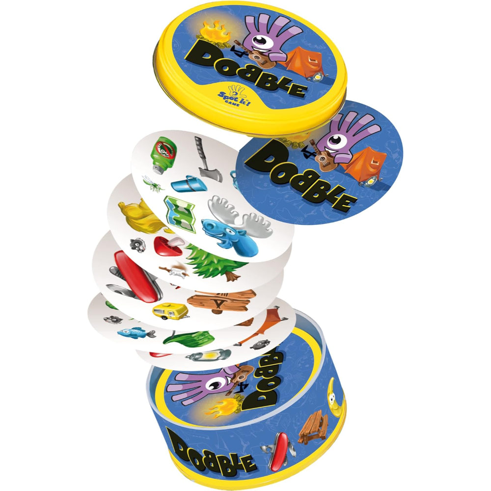 Nilco Dobble Spot the Match Camping Card Game – Orange - Toys