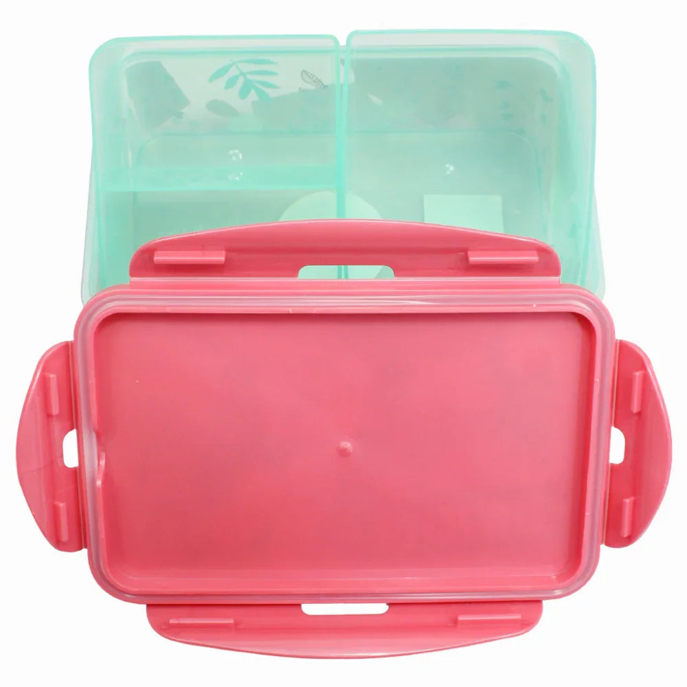 Stor Minnie Rectangular Food Container with Removable Compartments 1190ml