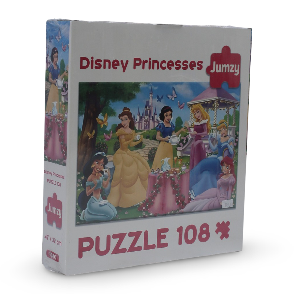 Jumzy Disney Princesses Puzzle - 108 Pieces - Toys