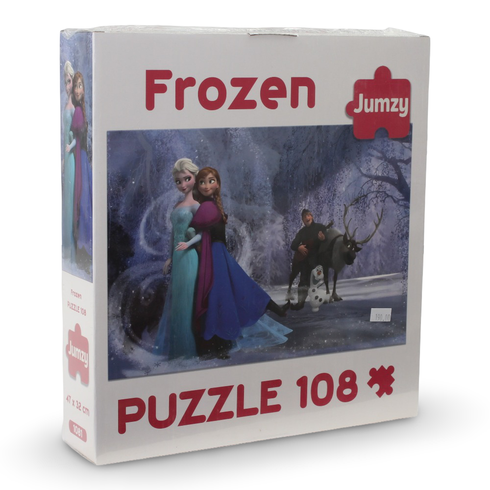 Jumzy Frozen Puzzle – 108 Pieces - Toys