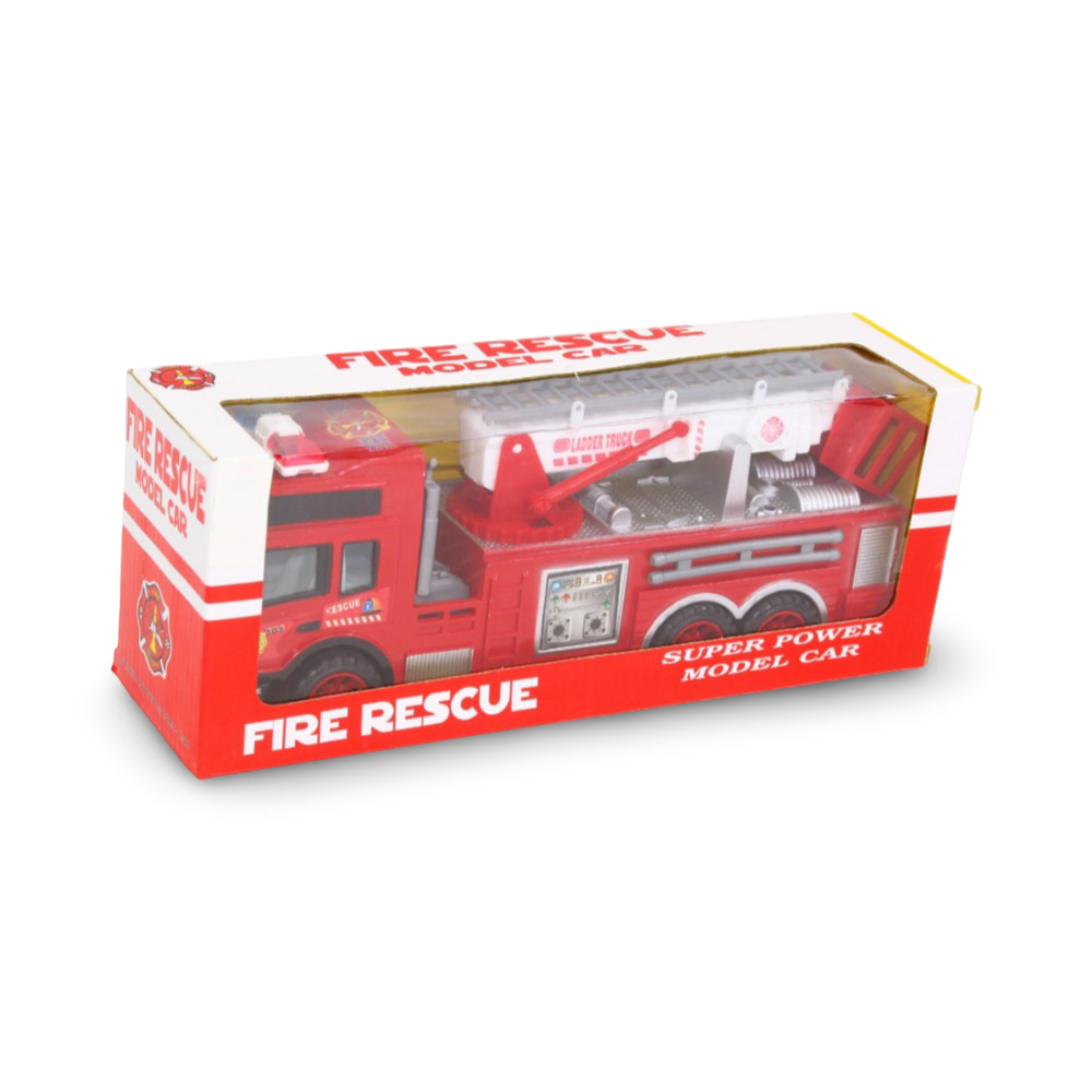 Fire Truck Toy – Lights, Sirens & Water Pump - Toys - OKO