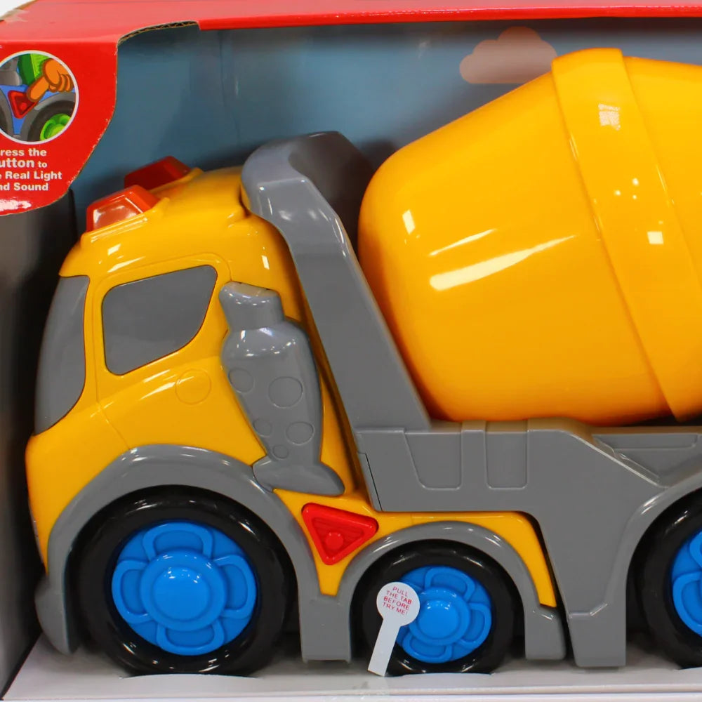 City Service Cement Mixer Truck – Light & Sound (31 cm)